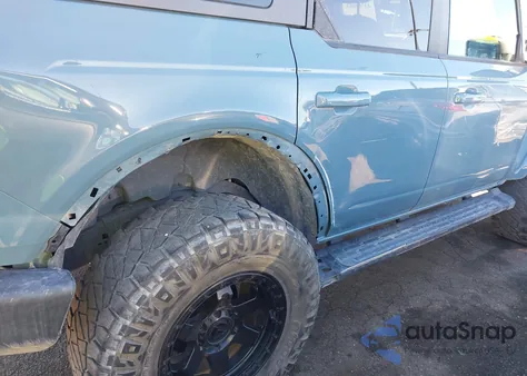 2022 Ford Bronco Big Bend/Black Diamond/Outer Banks from USA, damaged, VIN 1FMDE5BH4NLA91844